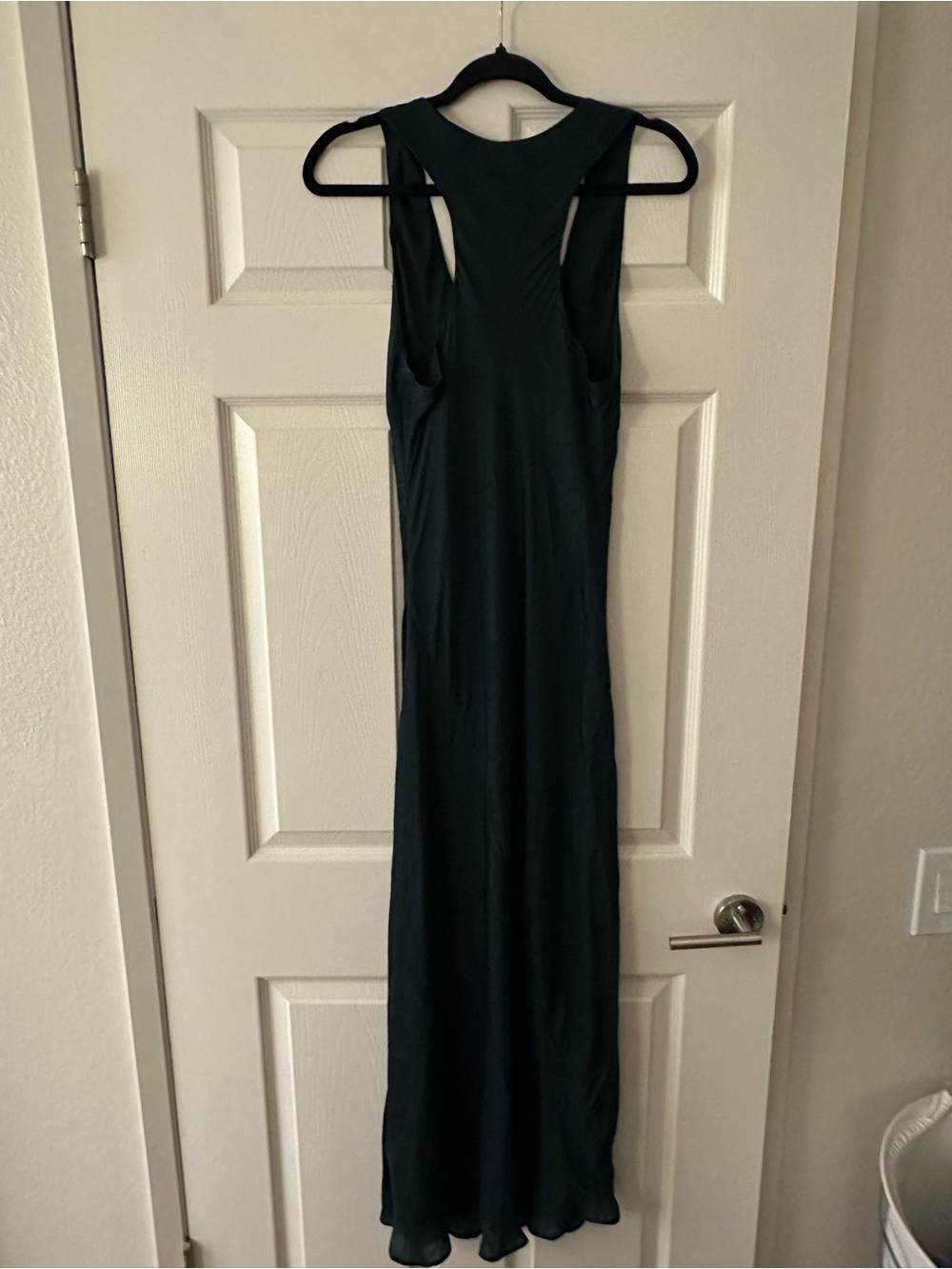 NWT Banana Republic Emerald Green Maxi Slip Dress - Picture 3 of 4